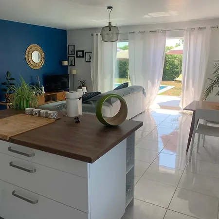 빌라 La Maison Aux Palmiers Arpaillargues-et-Aureillac